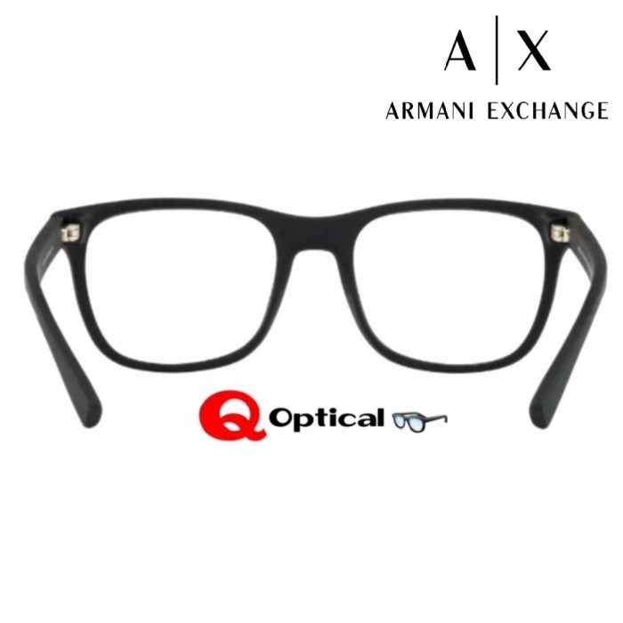 Kacamata Frame Pria Dan Wanita Original Armani Exchange Ax3056F-8078 Terlariss 