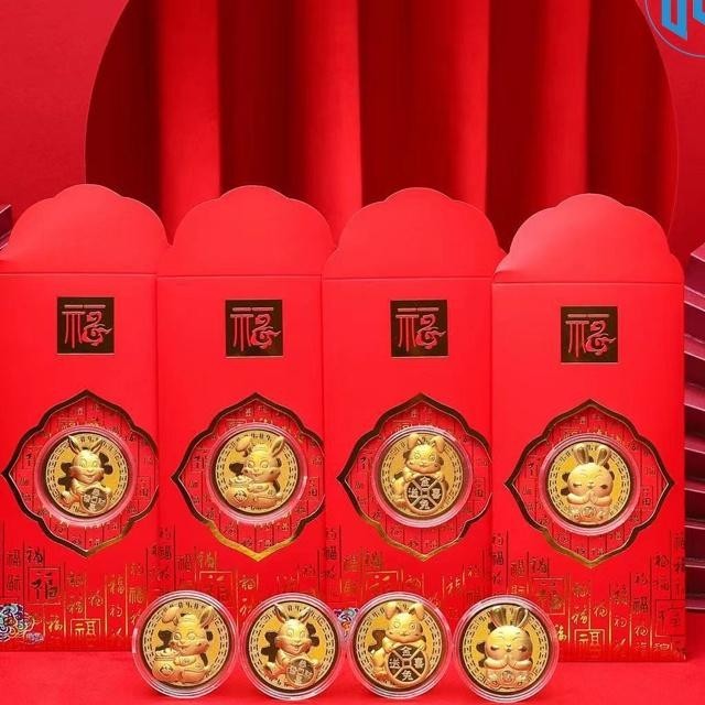 

Angpao Imlek Angpau Koin Emas Kelinci Rabbit Gold Coin Tahun 2023