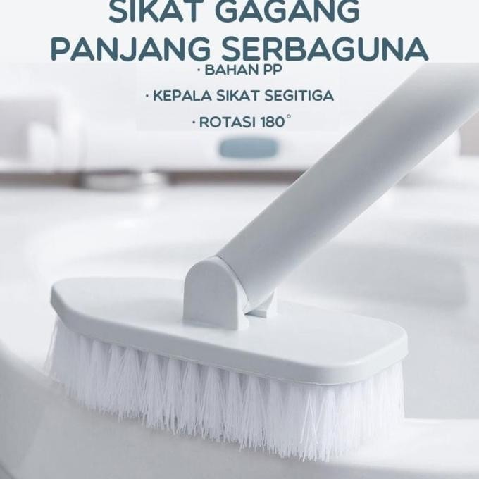 Sikat Kamar Mandi Gagang Panjang Sikat Lantai Kamar Mandi Sikat Wc