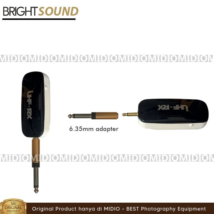 New Midio Microphone Clip On Wireless 2.4G Bluetooth High Quality