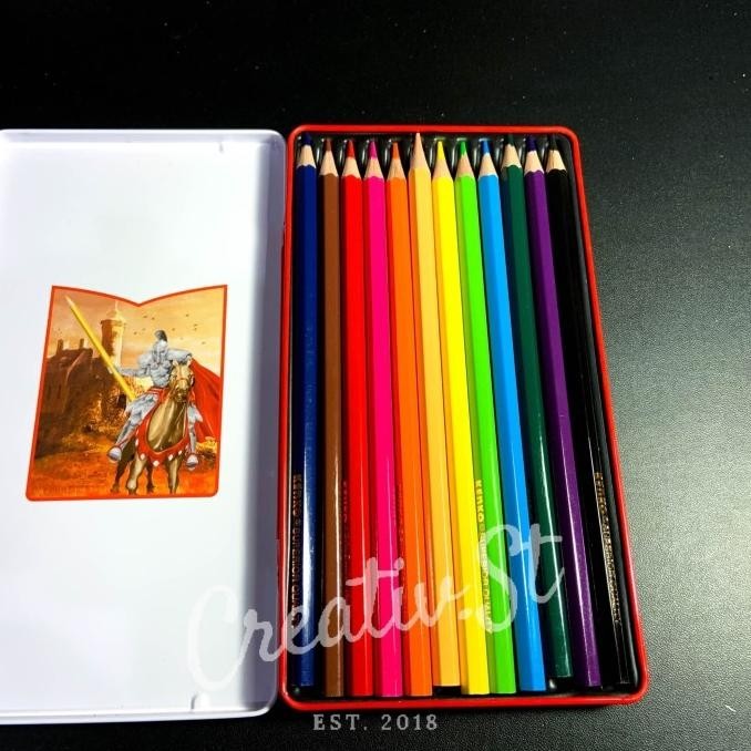 

Update Pensil 12 Warna Kaleng Kenko Tin Case ,.