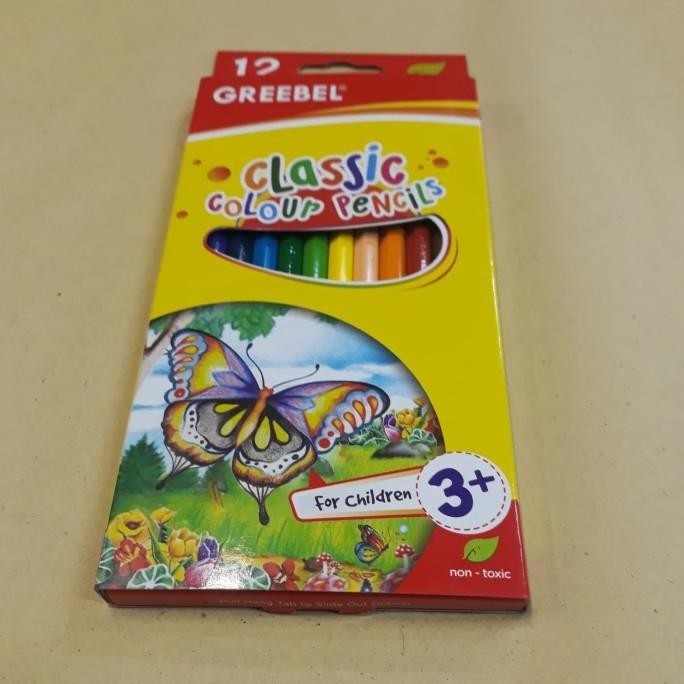 

Hot - Pensil Warna Grebeel 12 Warna Panjang !!