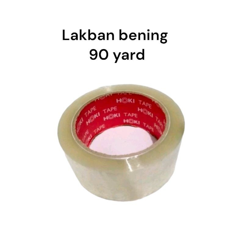 

Lakban bening tebal 100 yard