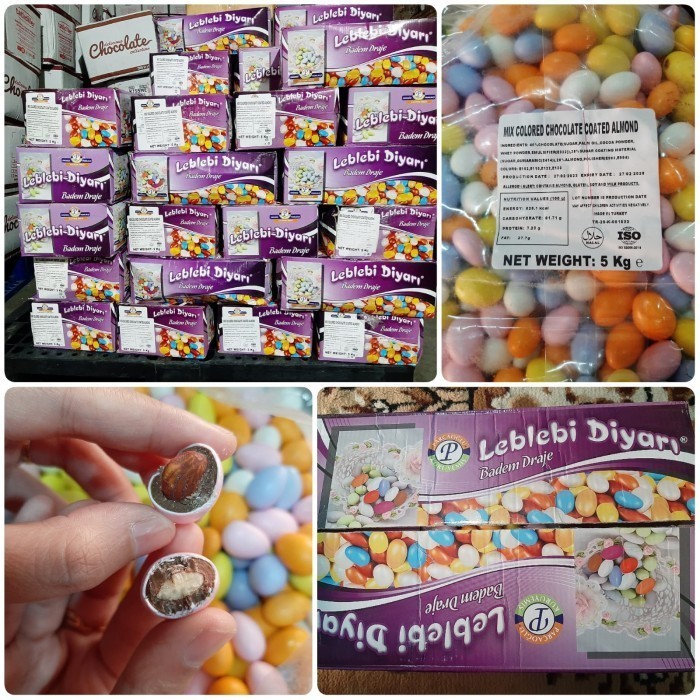 

COKLAT ALMOND OLEH OLEH HAJI UMROH