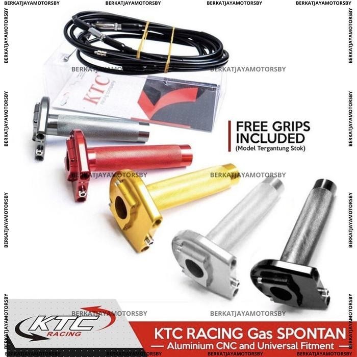 Gas Spontan Kontan Ktc Kytaco Racing Cnc Universal Vario Nmax Beat Mio