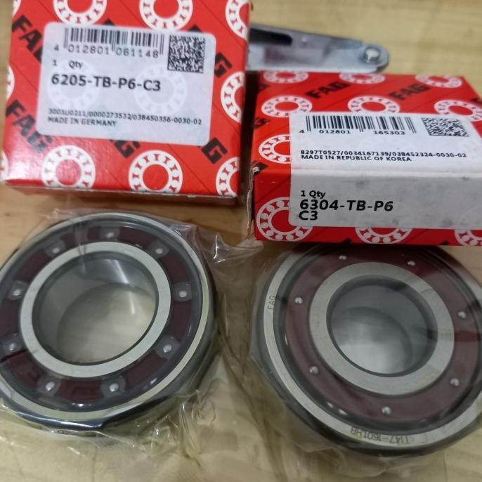 Bearing high speed FAG 6205 & 6304 krek as /crank shaft