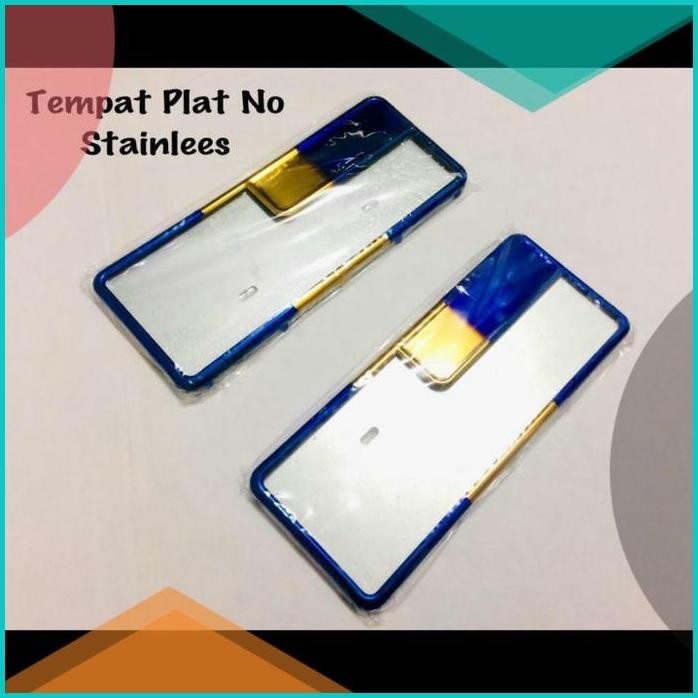 templat plat nomor cnc gold blue thailook variasi motor 16novz3 limite