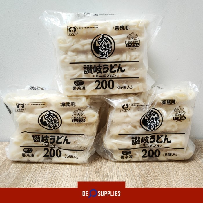 

Terbaru Shimadaya Udon Frozen 1Kg / 5Pcs - Taikoban Sanuki Mi Mie Basah Jepang Promo Terlaris