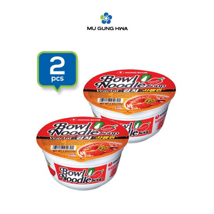 

Terbaru Nongshim Bowl Noodle Soup Kimchi 86G X 2Pcs * Promo Terlaris