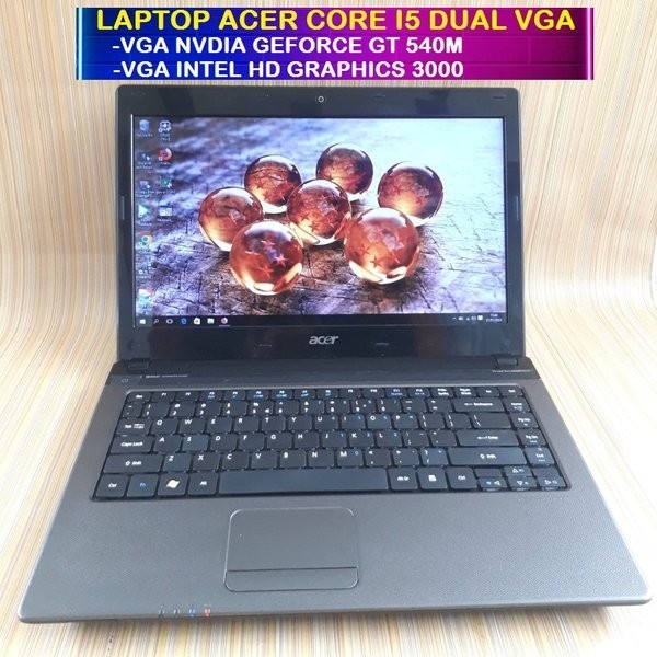 Part laptop acer core i5 gen2 bergaransi
