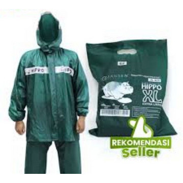 Jas Hujan Hippo Jansen JS929 SIZE XL - Setelan jaket celana Jumbo