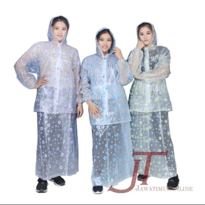 Grosir jas hujan penguin penguins rok baju