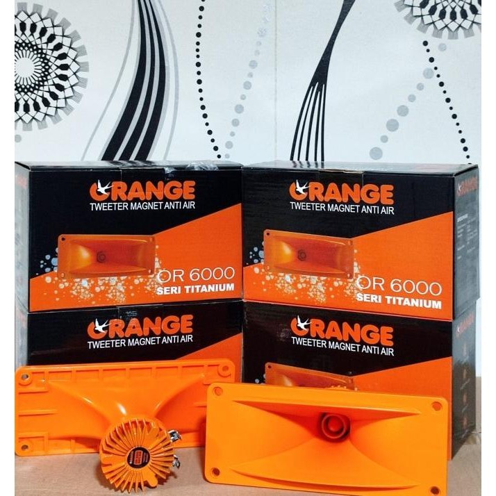 Tweeter Magnet Anti Air ORANGE OR 6000 OR6000 Speaker Pemanggil walet