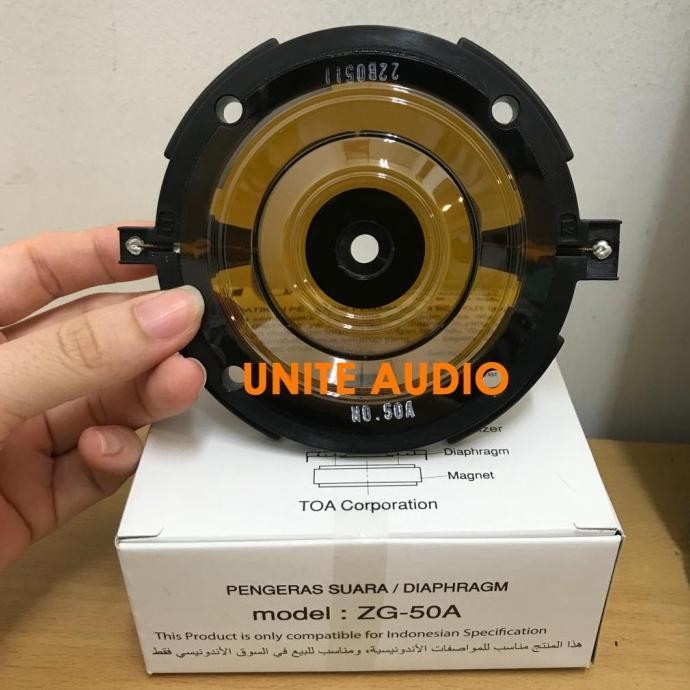 Spul speaker ZG50A TOA (spul horn 60watt) Spool TOA ZG-50A Original