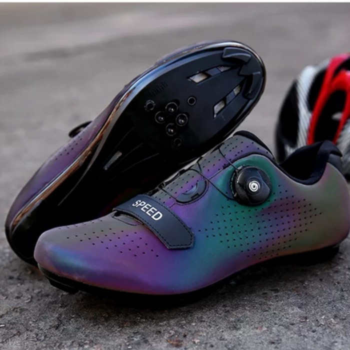 Speed Sepatu Multi Cleat Sepeda Roadbike Mtb Shoes Cleat Sepatu Gowes
