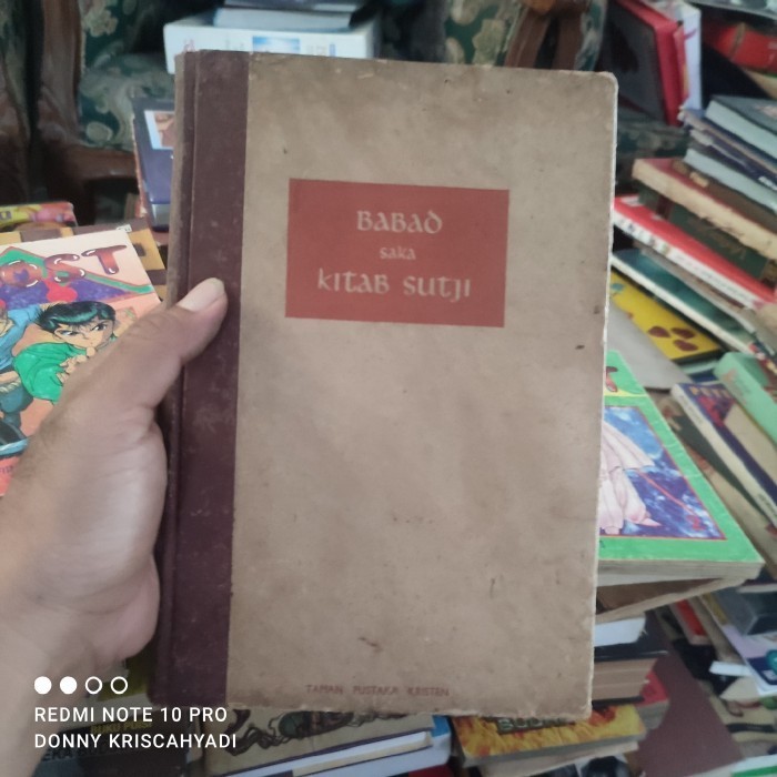 Buku Antik Kitab Suci Perjanjian Baru Bahasa Jawa