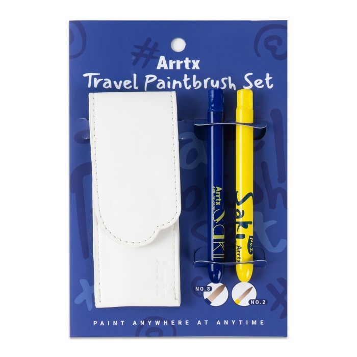 

Terjangkau arrtx travel paint brush/kuas lukis