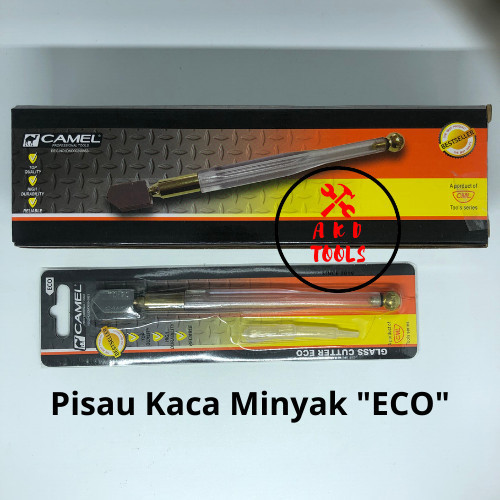 

Pisau Potong Kaca Keramik Minyak "CAMEL" ECO / Alat Potong Kaca