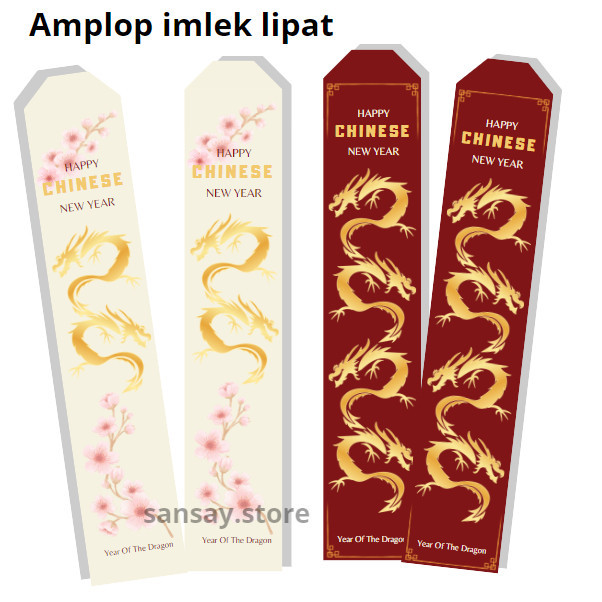 

PS3 AMPLOP IMLEK LIPAT / ANGPAO 3D CZA