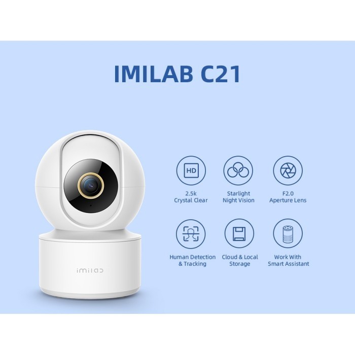 IMILAB Smart Home Security Camera C21 2.5K 4MP IP Kamera CCTV 360