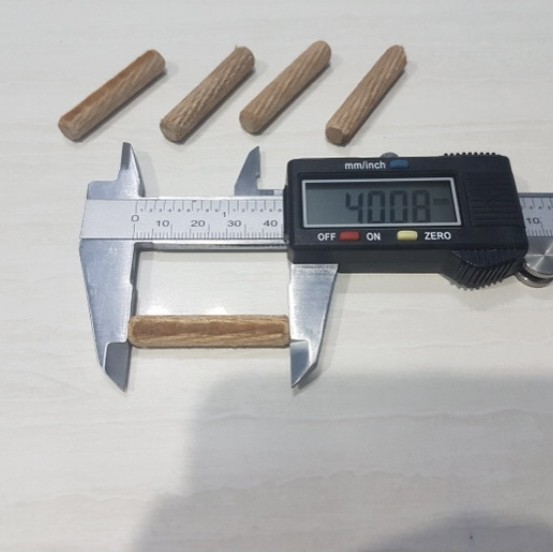 

(100 Pcs) Pen Dowel Kayu Bulat Ulir Stick Wood Kayu Dowel Pen