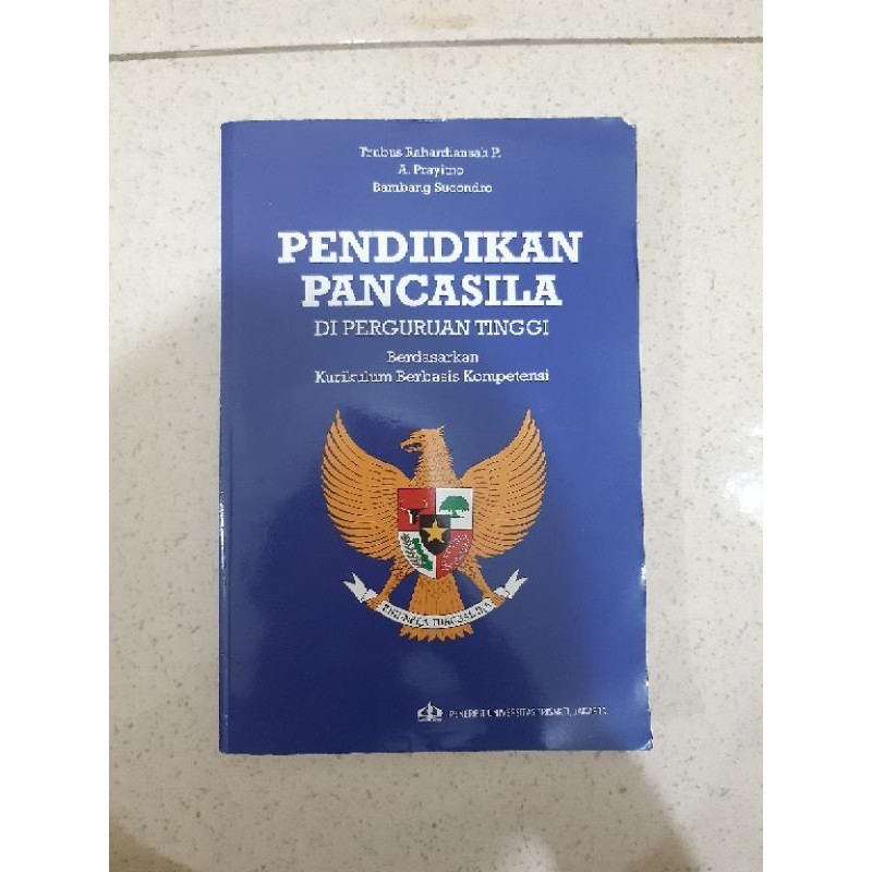 Buku Pendidikan Pancasila PPKN PKN Trisakti