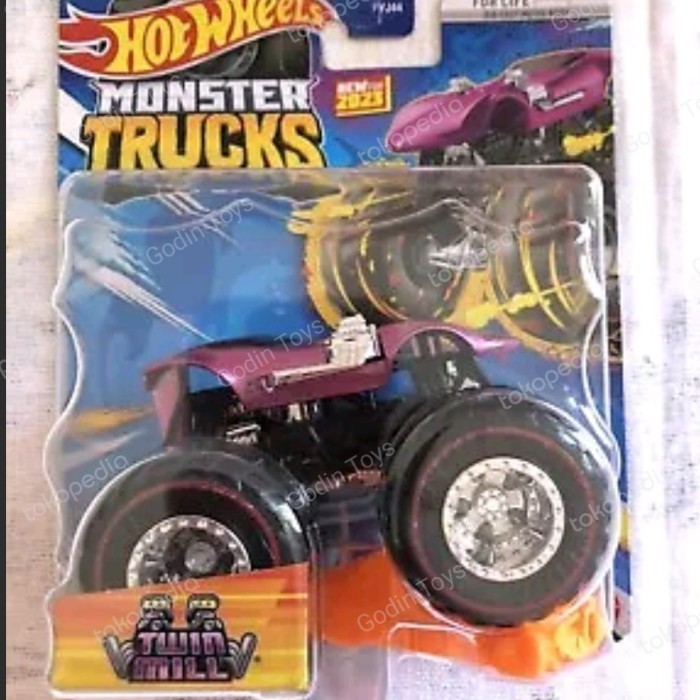 Diskon Spesial Monster Trucks Twin Mill Purple Chase Hot Wheels Diecast Truck Ths Termurah