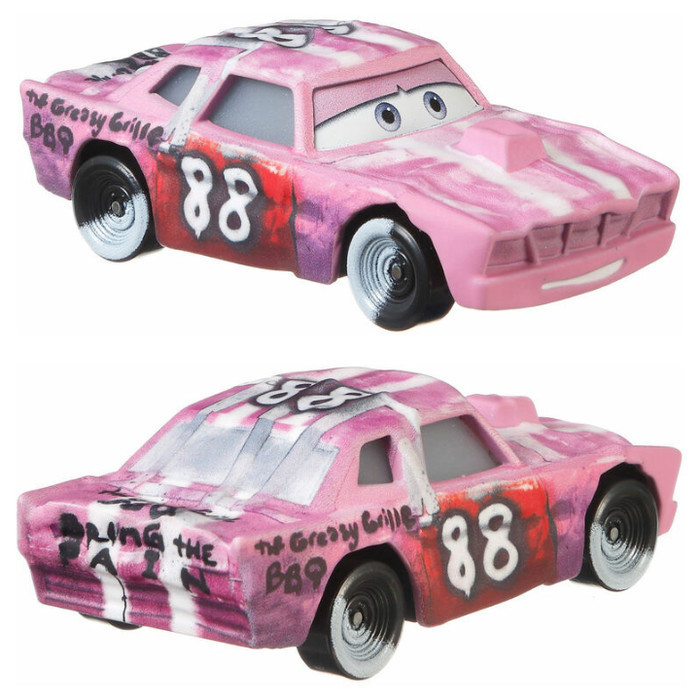 Flash Sale Diecast 1/55 Mattel Disney Cars Tailgate 88 Thunder Hollow Tail Gate Terlaris