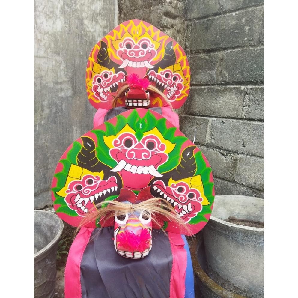 Diskon Besar Sale Barongan Jaranan / Barongan Anak Jaran Kepang / Caplokan Kayu Awet / Barongan Kayu