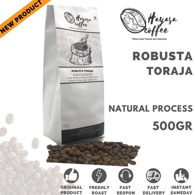 

Kopi Hayasa Toraja Robusta - 500 Gr
