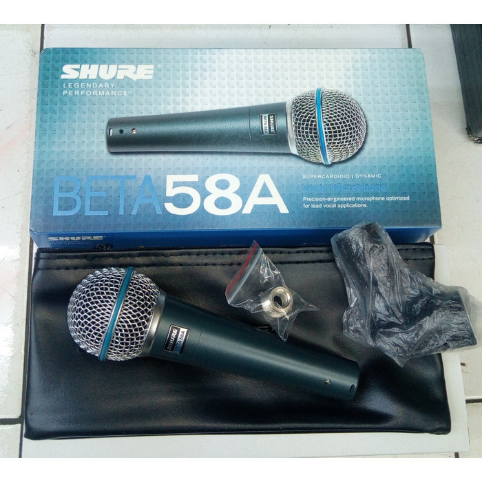 MIC KABEL SHURE BETA58A /BETA 58A SEMI ORI