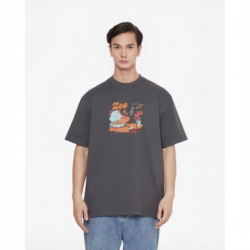 Kaos Jkt48 Vol.4 Emoji Series T-Shirt Basic | JKT48 Zee Grey