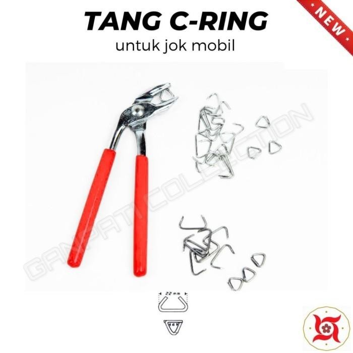 TANG RING C TANG C-RING (UNTUK JOK MOBIL, PENGIKAT KANDANG, BEKLEDING)