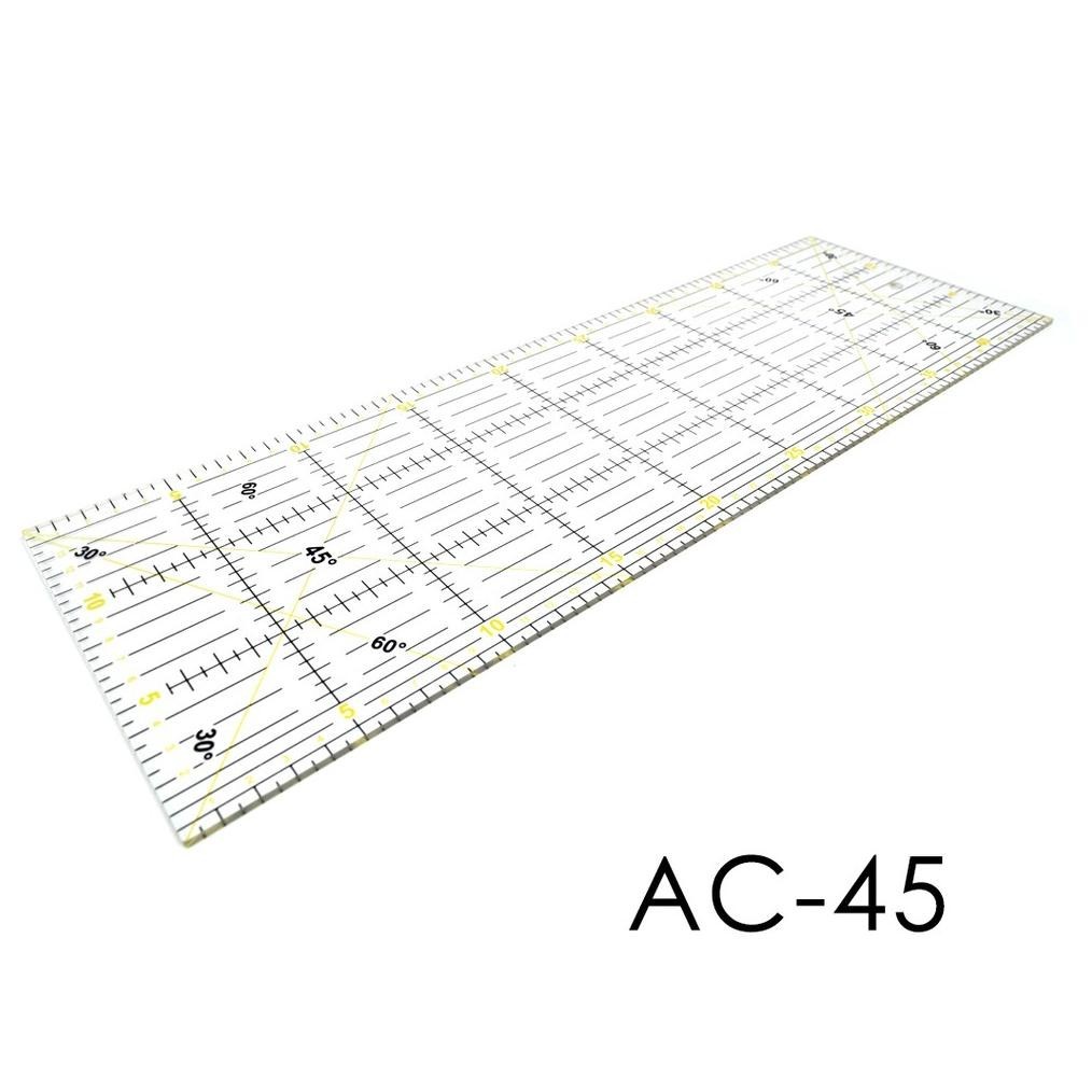 

MANTAP Freya AC-45 Quilting Ruler - Penggaris Jahit Quilting 15cm x 45cm