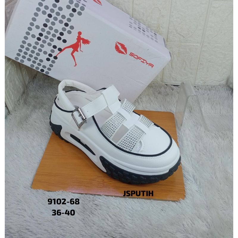 SANDAL WEDGES IMPORT WANITA SOFIYA D9102-68