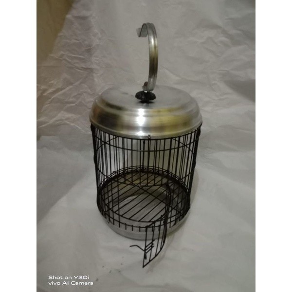 PROMO KANDANG kandang UNTULAN mini bulat 1720 buat burung kecil pul atap&bawah