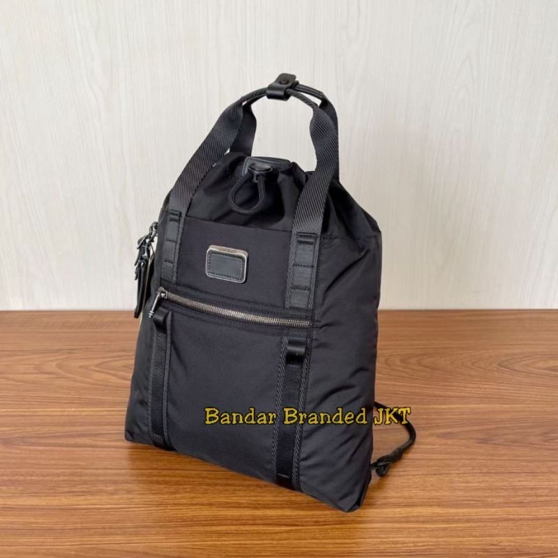 Tas Ransel Pria Branded Transport Drawstring Backpack Tote Bag Fashion Import Daypack Ringan