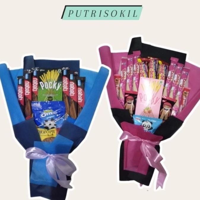 

Trendy 1 hr jadi buket snack / bouquet snack / snack buket / bouquet kopi !