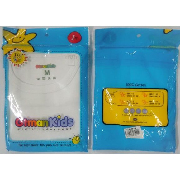Model baru - Kaos Dalam oblong Gt Man Kids Art GTMK-03 