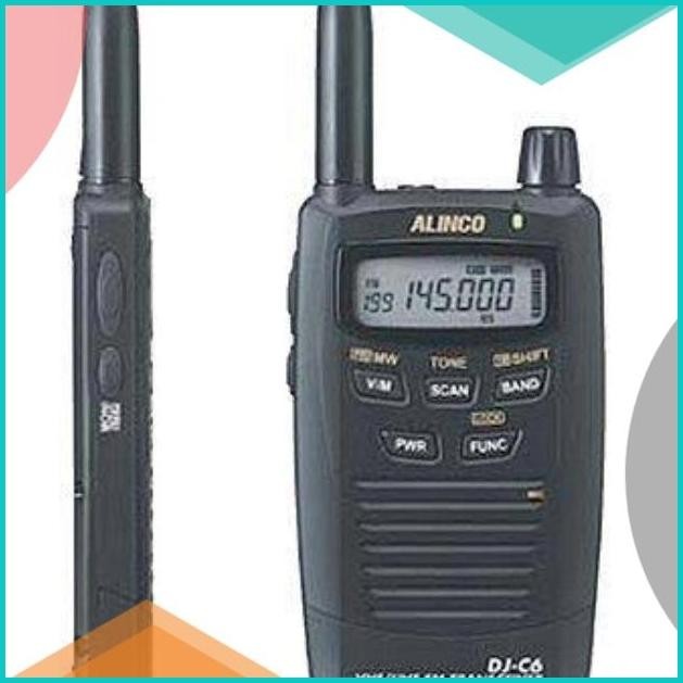 Handy Talky HT Alinco DJ-C6 Dual Band VHF UHF 16novz3 perkakas