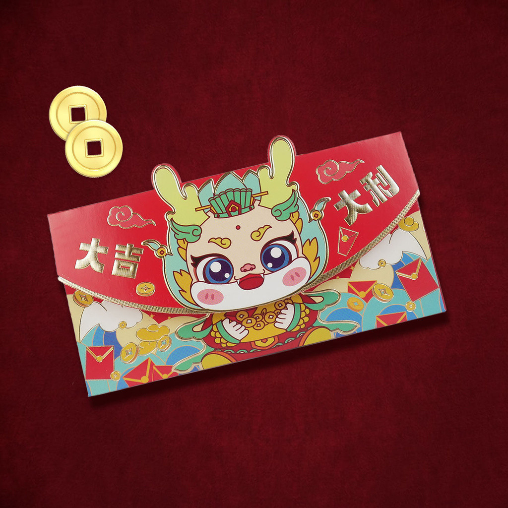 

WXL 4 PCS ANGPOU IMLEK PANJANG KUPING AMPLOP UANG MURAH LARGE SHIO LUCU CHINESE NEW YEAR TAHUN BARU