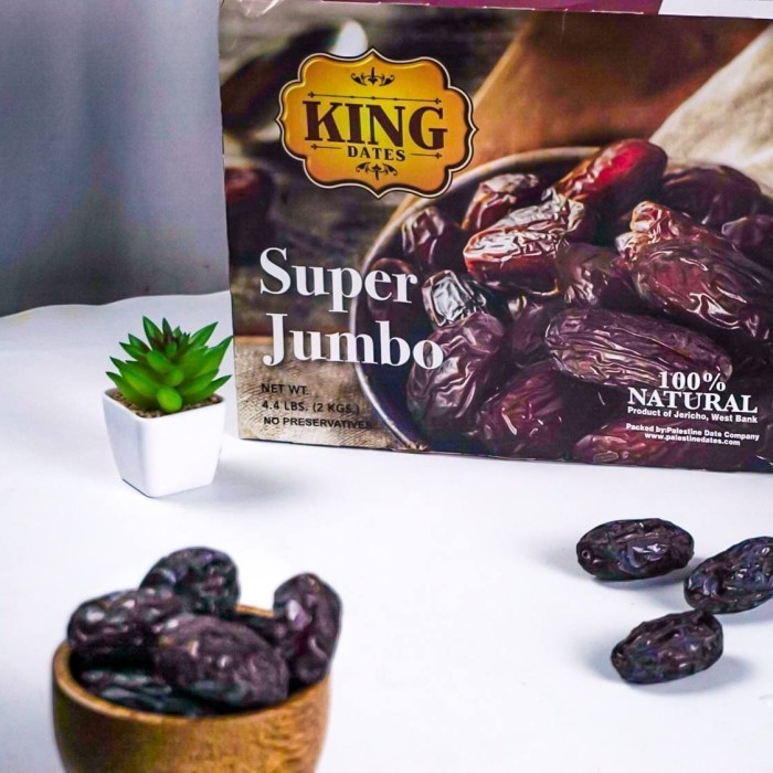 

Kurma Medjol Premium Super Jumbo 1Kg - King Medjool Dates Super Jumbo