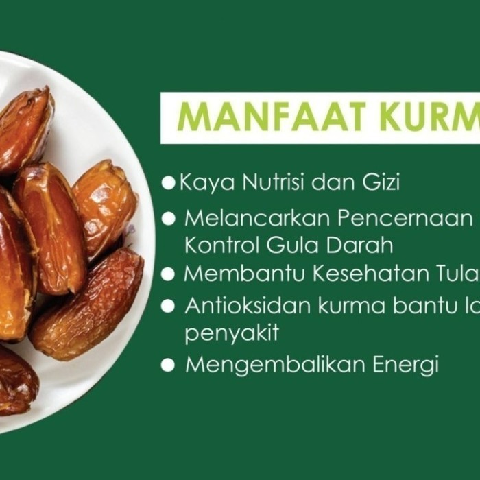 

Kurma Medjool Natural Delights Usa Whole Premium Dates 1 Pack 340 Gr