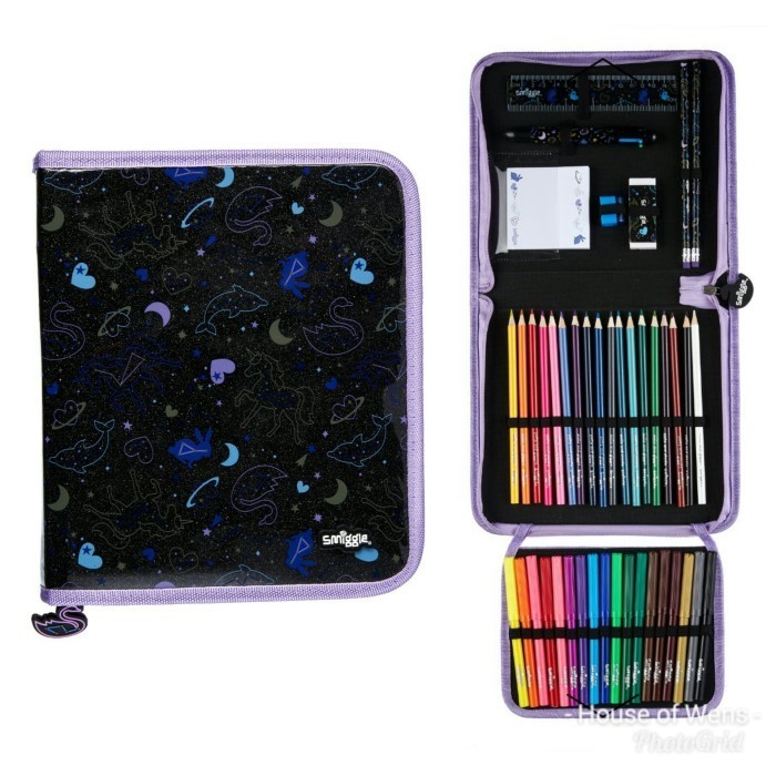

Smiggle Zip It Fashion Kit - Tempat Pensil Set Smiggle