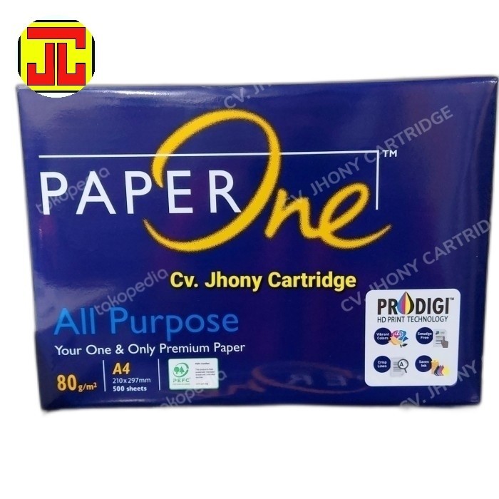 

SALE Kertas Print Hvs Paper One A4 80g 80 g gr gram gsm