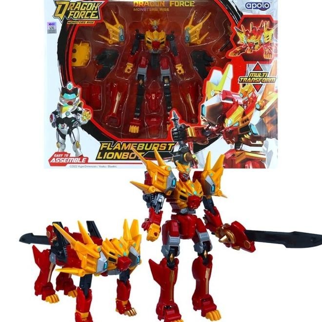 Mainan Robot Transformers Ultraman Dragon Force Original Edukasi Anak | Peterstorez