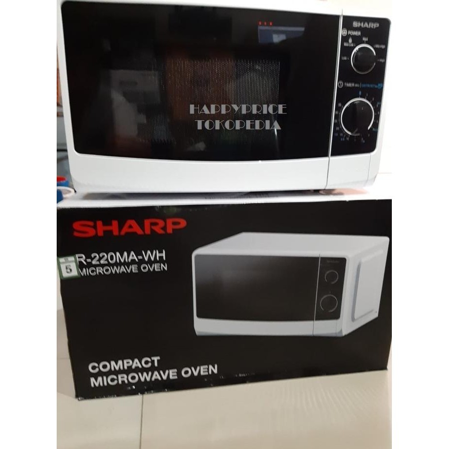 New Microwave Sharp R 220 Sharp Microwave Oven Low Watt 20 L R220-Mawh Original