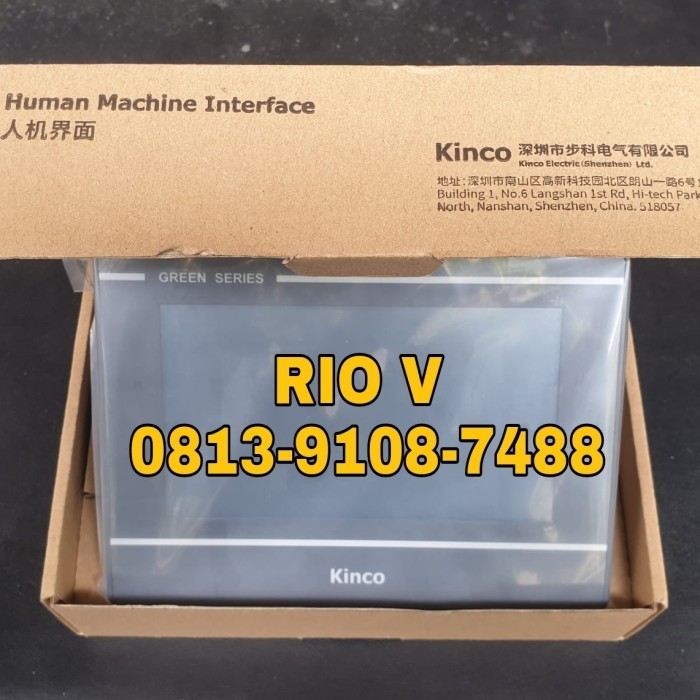 READY HMI Touch Screen 7" FORT by kinco GL070 HMI Bukan Hmi weintek / omron