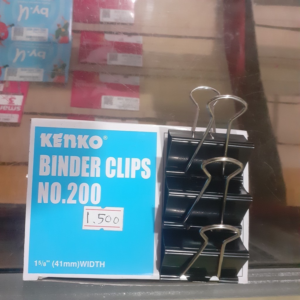 

Binder Clips Kenko No. 200
