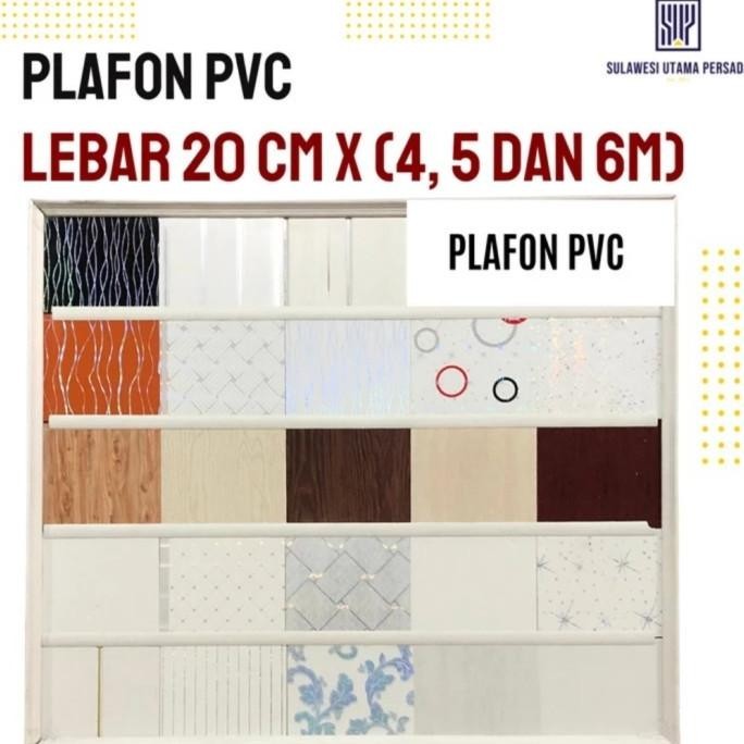 .........] Plafon Pvc Berbagai Macam Motif Lebar 20 Cm